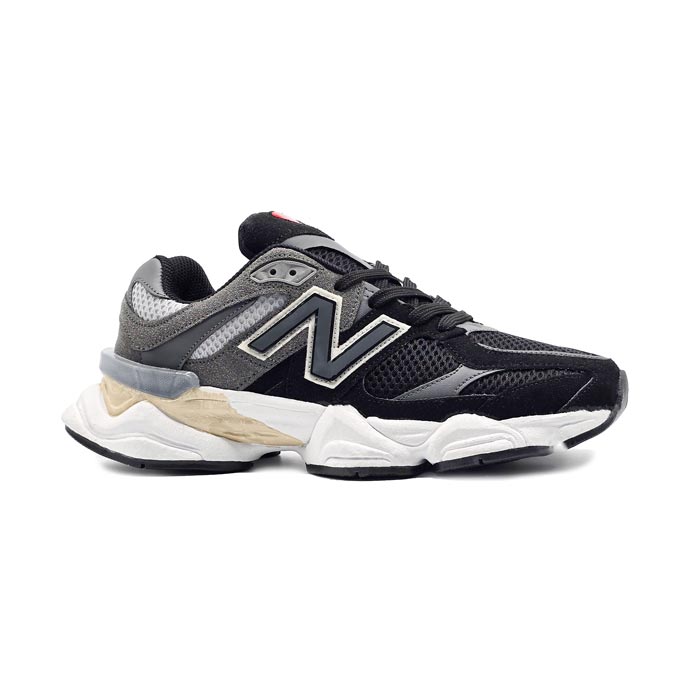کفش و کتانی مردانه مدل نیوبالانس 9060 NEW BALANCE رنگ مشکی طوسی کد 89101