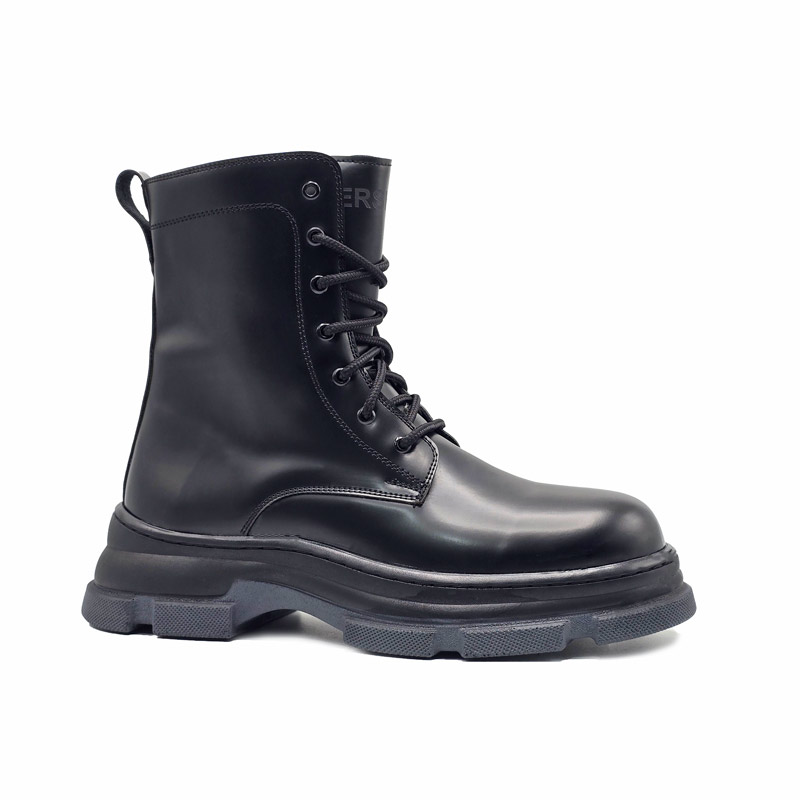 بوت مردانه مدل برشکا BERESHKA بندی رنگ مشکی کد 210
