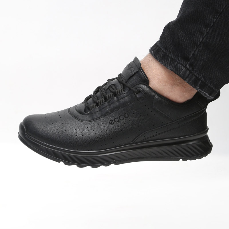 کفش و کتانی اسپرت مردانه و زنانه مدل اکو ECCO رنگ مشکی کد 6523