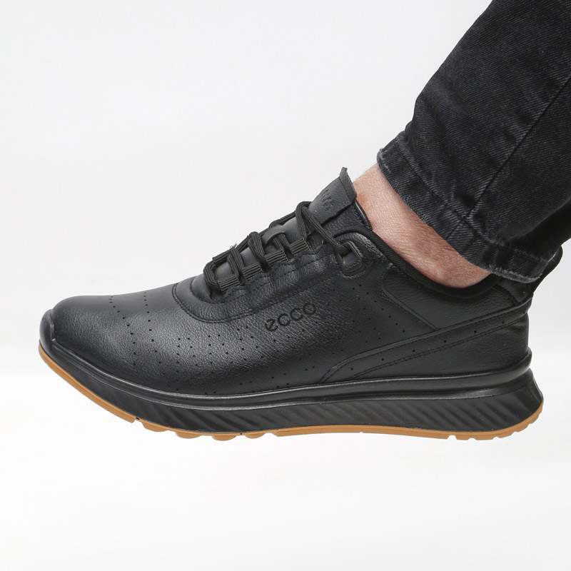 کفش و کتانی اسپرت مردانه و زنانه مدل اکو ECCO رنگ مشکی کد 6521